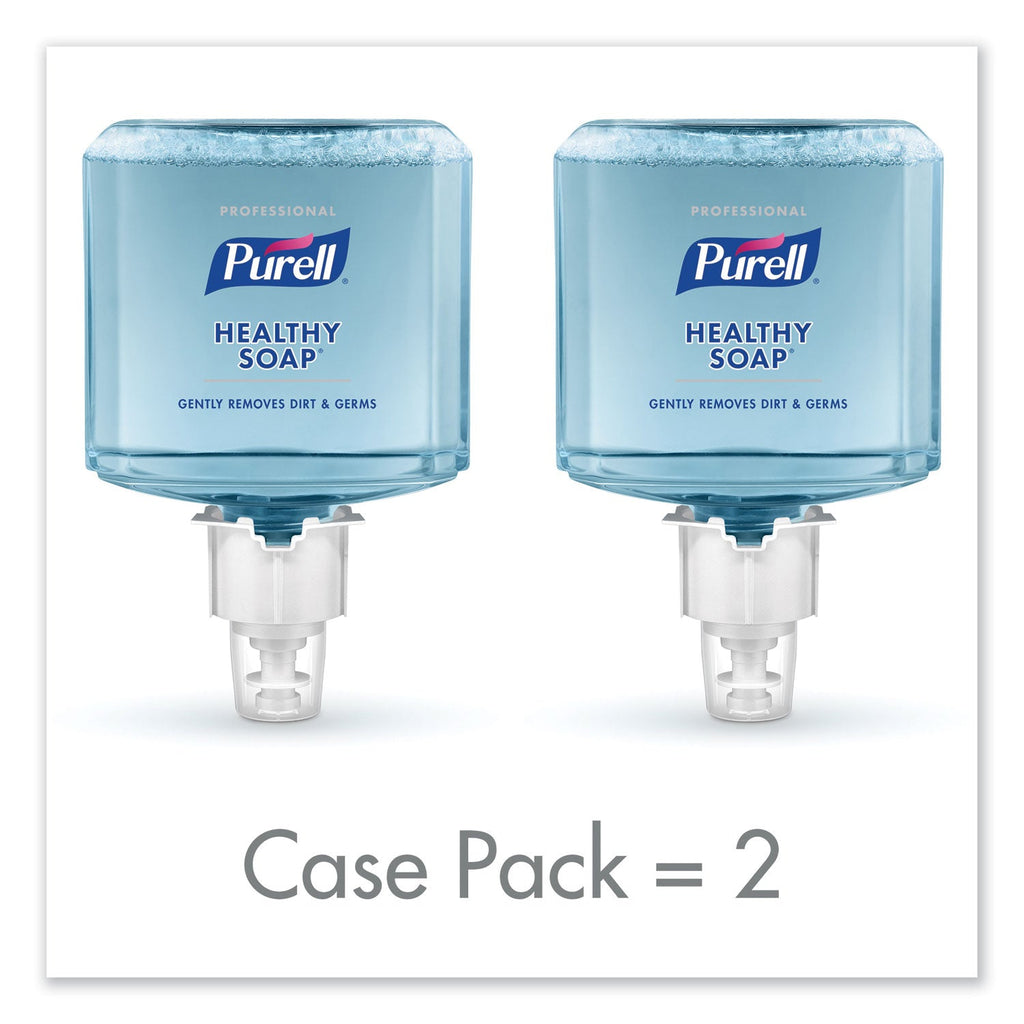 PURELL HEALTHY SOAP Gentle and Free Foam, For ES4 Dispensers, Fragrance-Free, 1,200 mL, 2/Carton