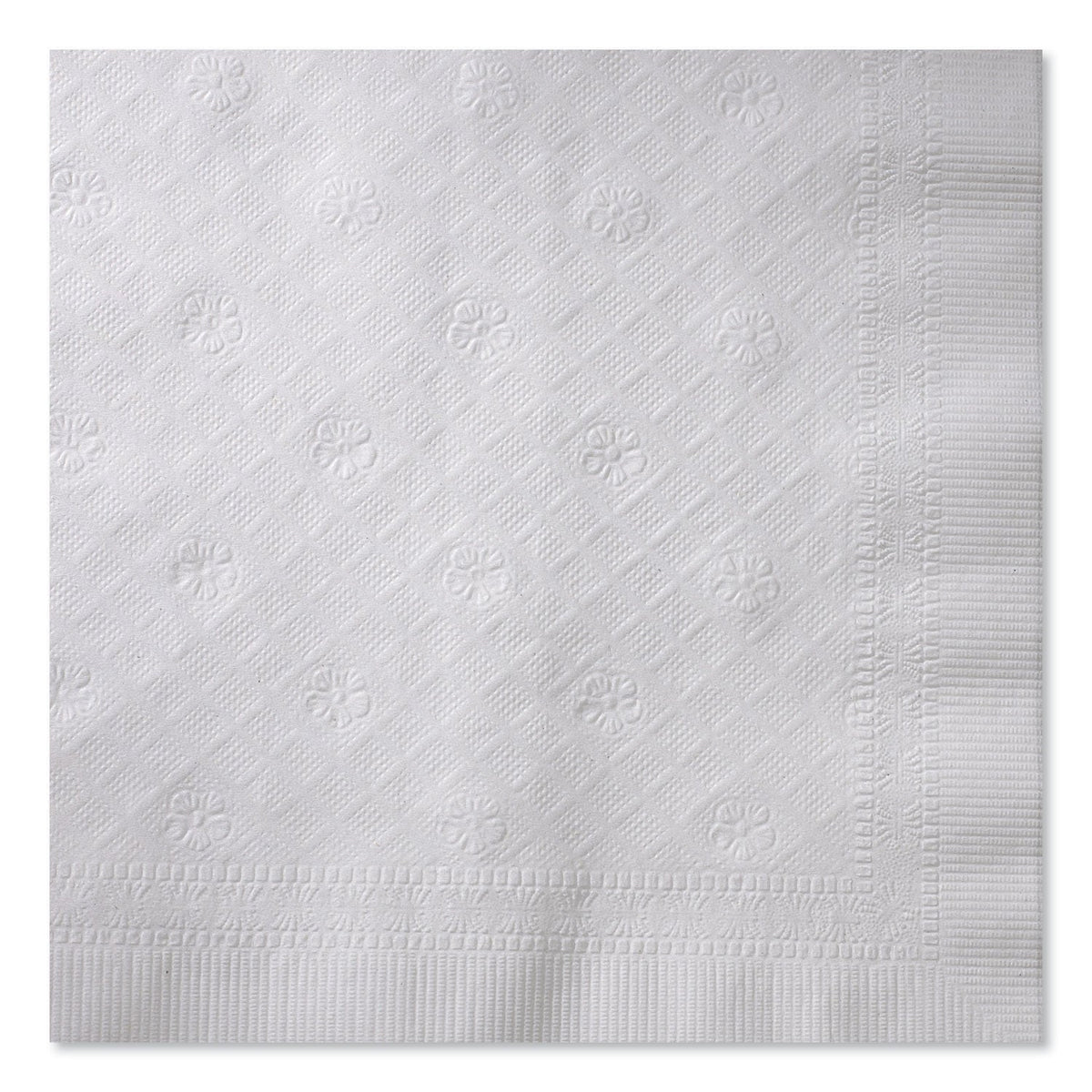 Tork Universal Dinner Napkins, 1-Ply, 17" x 17", 1/4 Fold, White, 4008/Carton