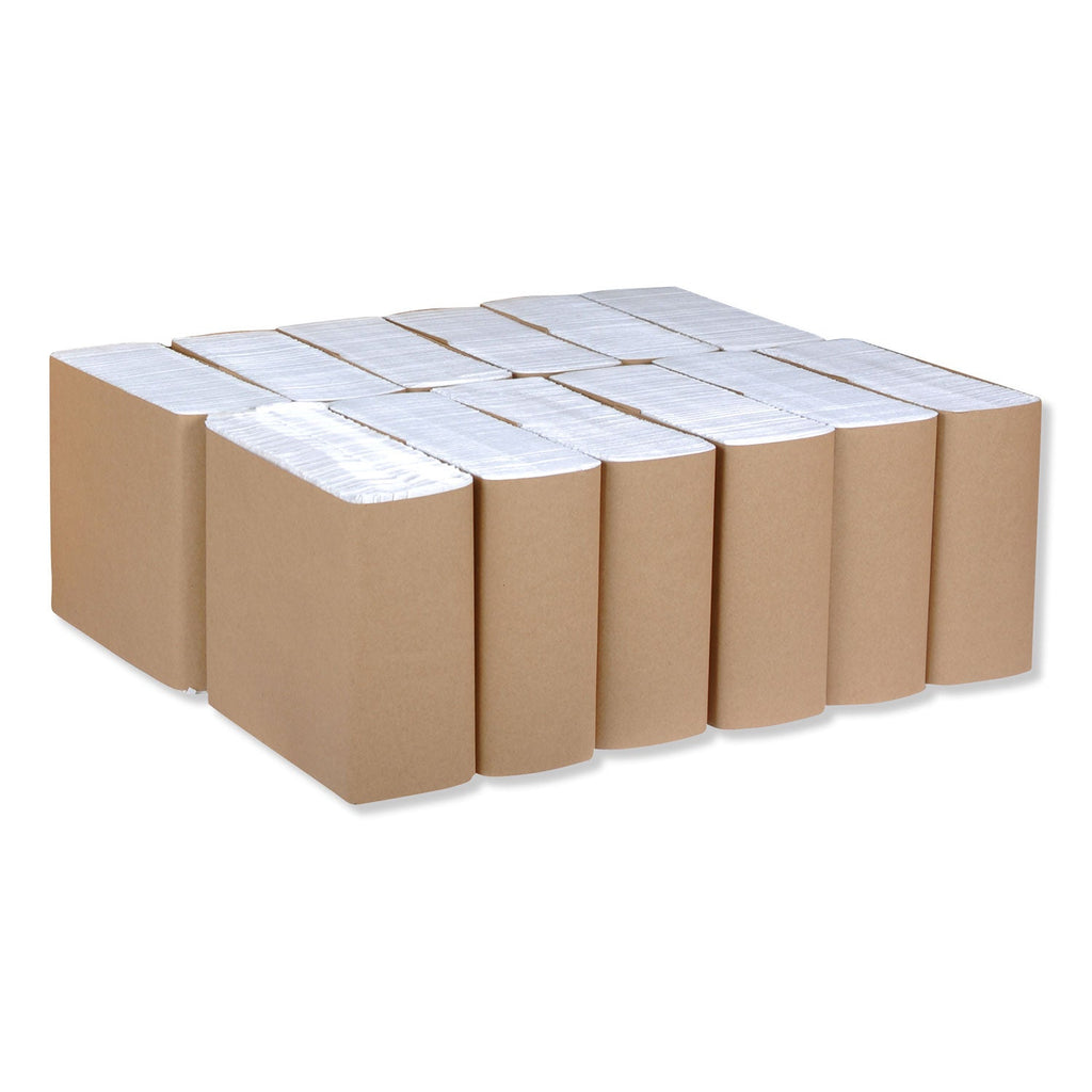 Tork Universal Dinner Napkins, 1-Ply, 15" x 17", 1/8 Fold, White, 3000/Carton