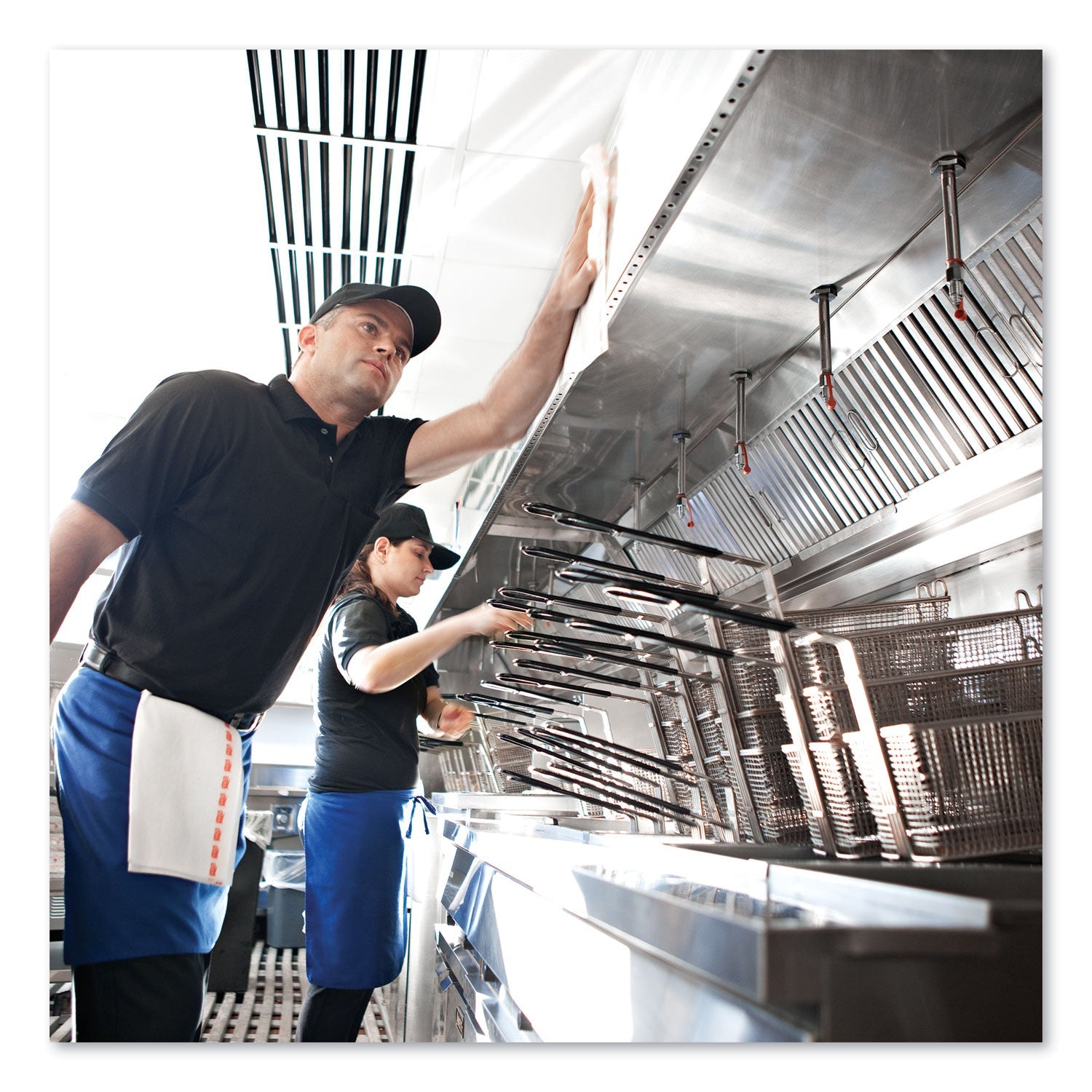 Tork Foodservice Cloth, 13 x 21, White, 50/Carton