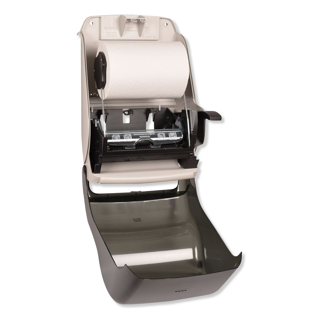 Tork Hand Towel Roll Dispenser, 12.94 x 9.25 x 15.5, Smoke