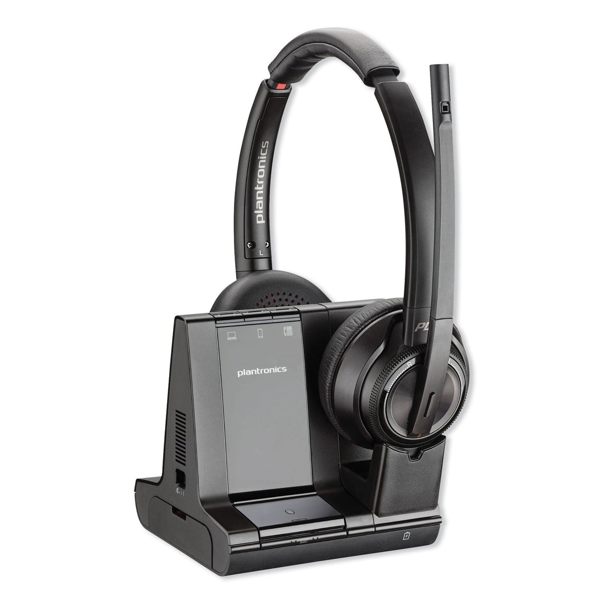 poly Savi W8220 Binaural Over-the-Head Headset