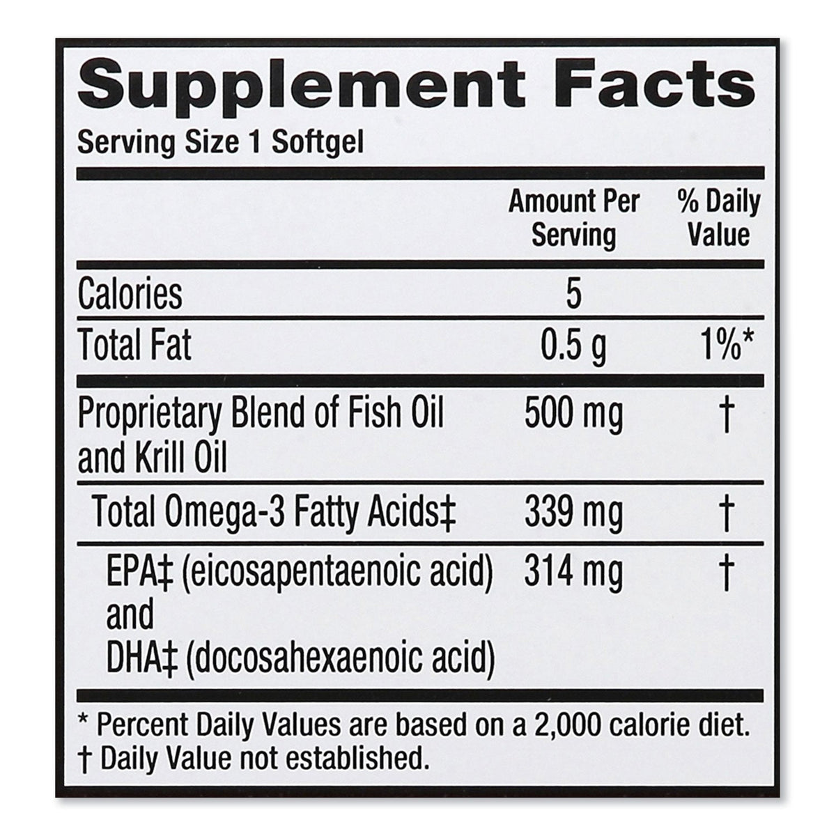 MegaRed Advanced 4-in-1 Omega-3 Softgel, 80 Count