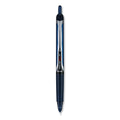 Pilot Precise V5RT Roller Ball Pen, Retractable, Extra-Fine 0.5 mm, Navy Ink, Navy Barrel, Dozen