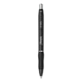 Sharpie S-Gel High-Performance Gel Pen, Retractable, Fine 0.5 mm, Black Ink, Black Barrel, Dozen