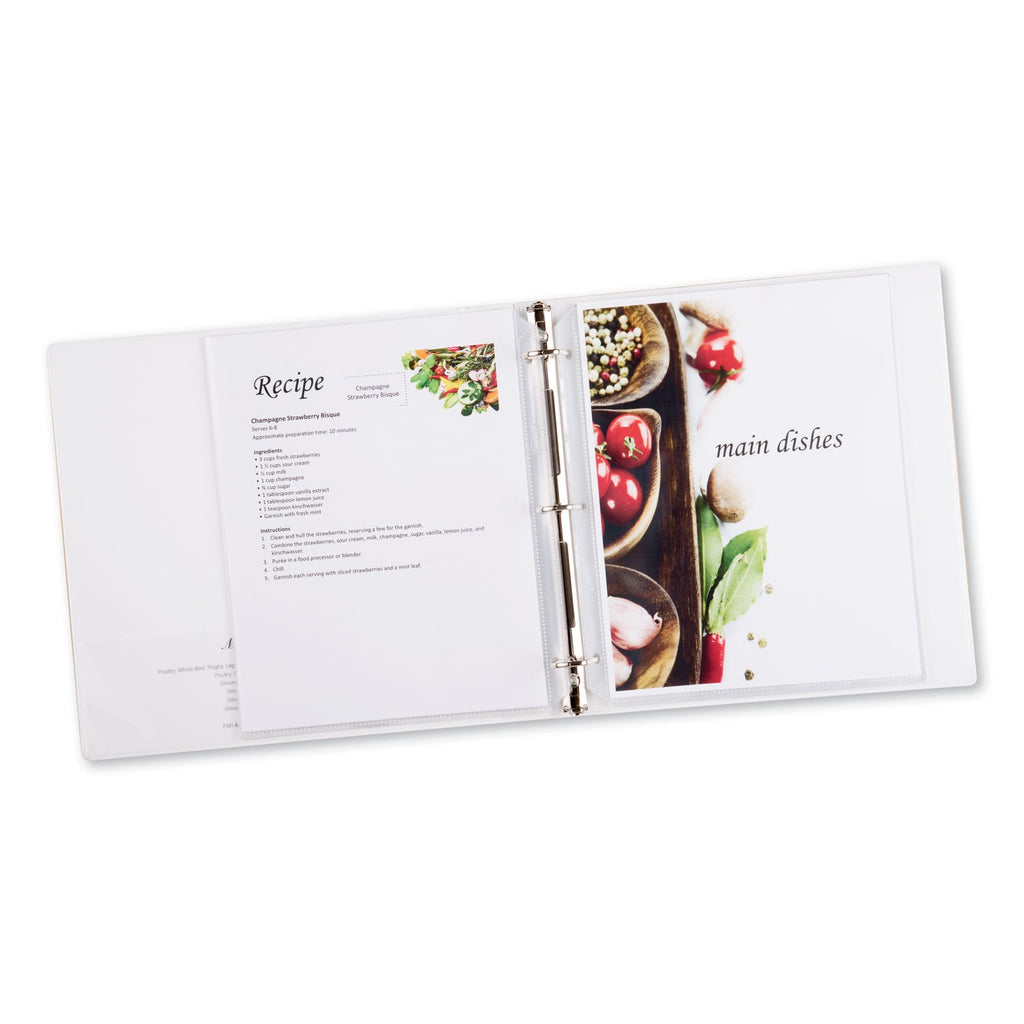 Avery Top-Load Poly Sheet Protectors, Heavy, Letter, Diamond Clear, 200/Box