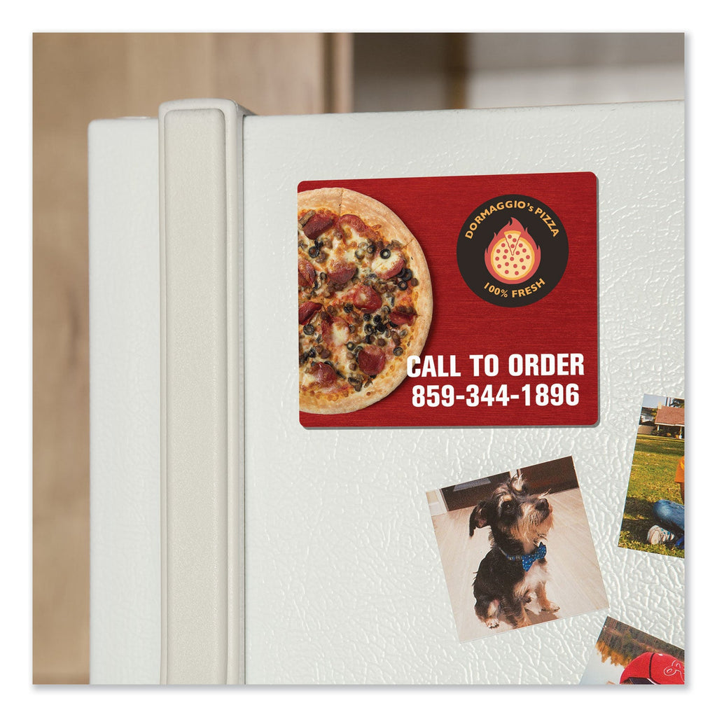Avery Printable Magnet Sheets, 8.5 x 11, White, 5/Pack