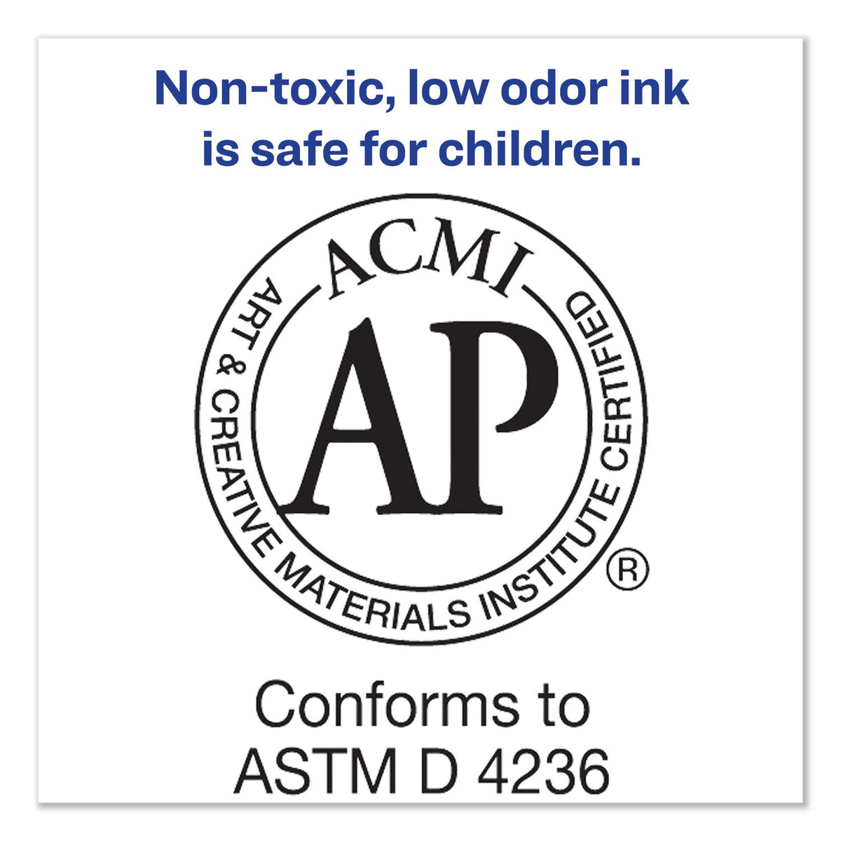 Avery MARKS A LOT Large Desk-Style Permanent Marker, Broad Chisel Tip, Purple, Dozen (8884)