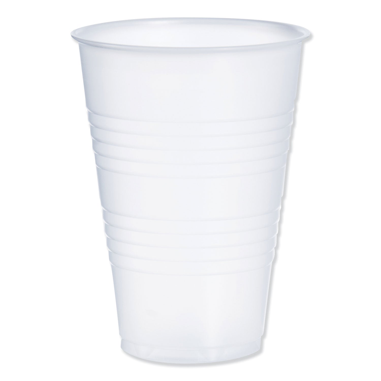 Dart High-Impact Polystyrene Cold Cups, 14 oz, Translucent, 50 Cups/Sleeve. 20 Sleeves/Carton