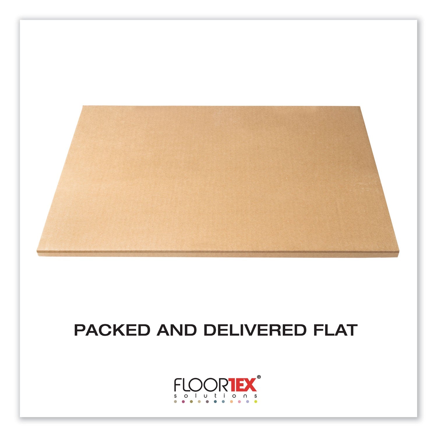 Floortex Cleartex Unomat Anti-Slip Chair Mat for Hard Floors/Flat Pile Carpets, 35 x 47, Clear