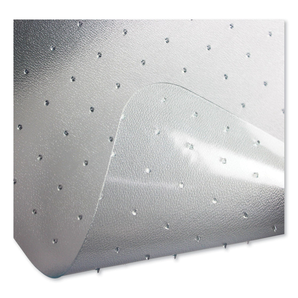 Floortex Cleartex Ultimat Polycarbonate Chair Mat for High Pile Carpets, 60 x 48, Clear