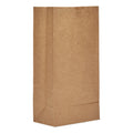 General Grocery Paper Bags, 35 lb Capacity, #8, 6.13" x 4.17" x 12.44", Kraft, 500 Bags