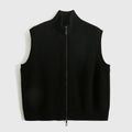 Women's Wool Loose-Knit Cardigan Vest