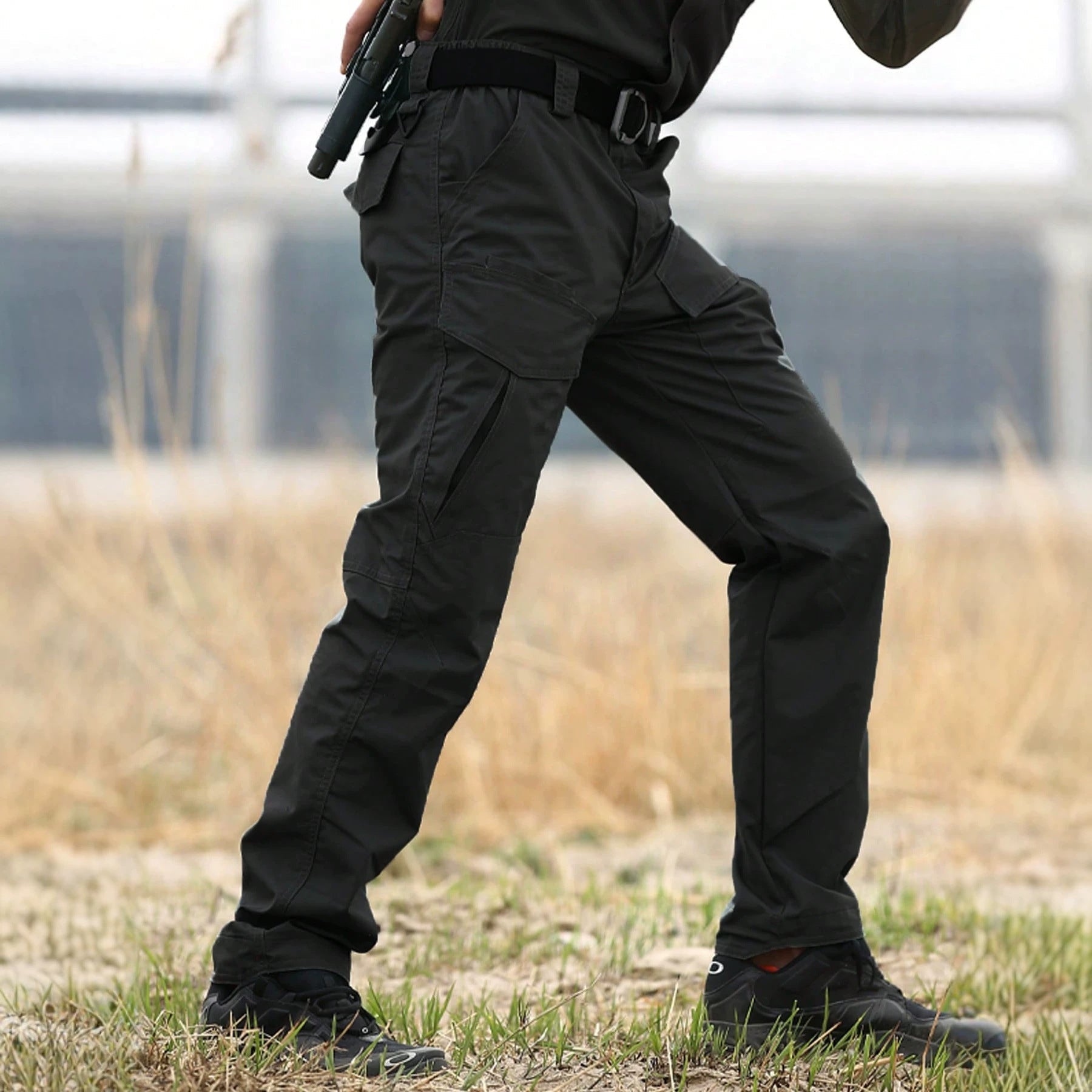 Solid-color Versatile Workwear Pants For Men