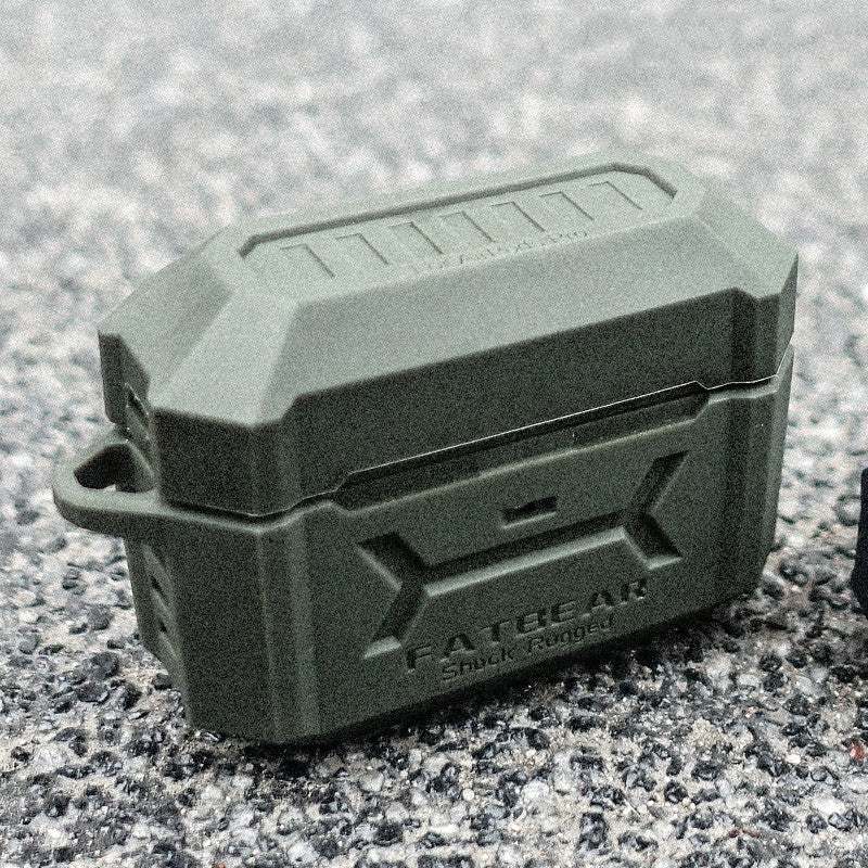 Compatible with Apple, AirPods Tactical Drop Protective Headset Silicone Case