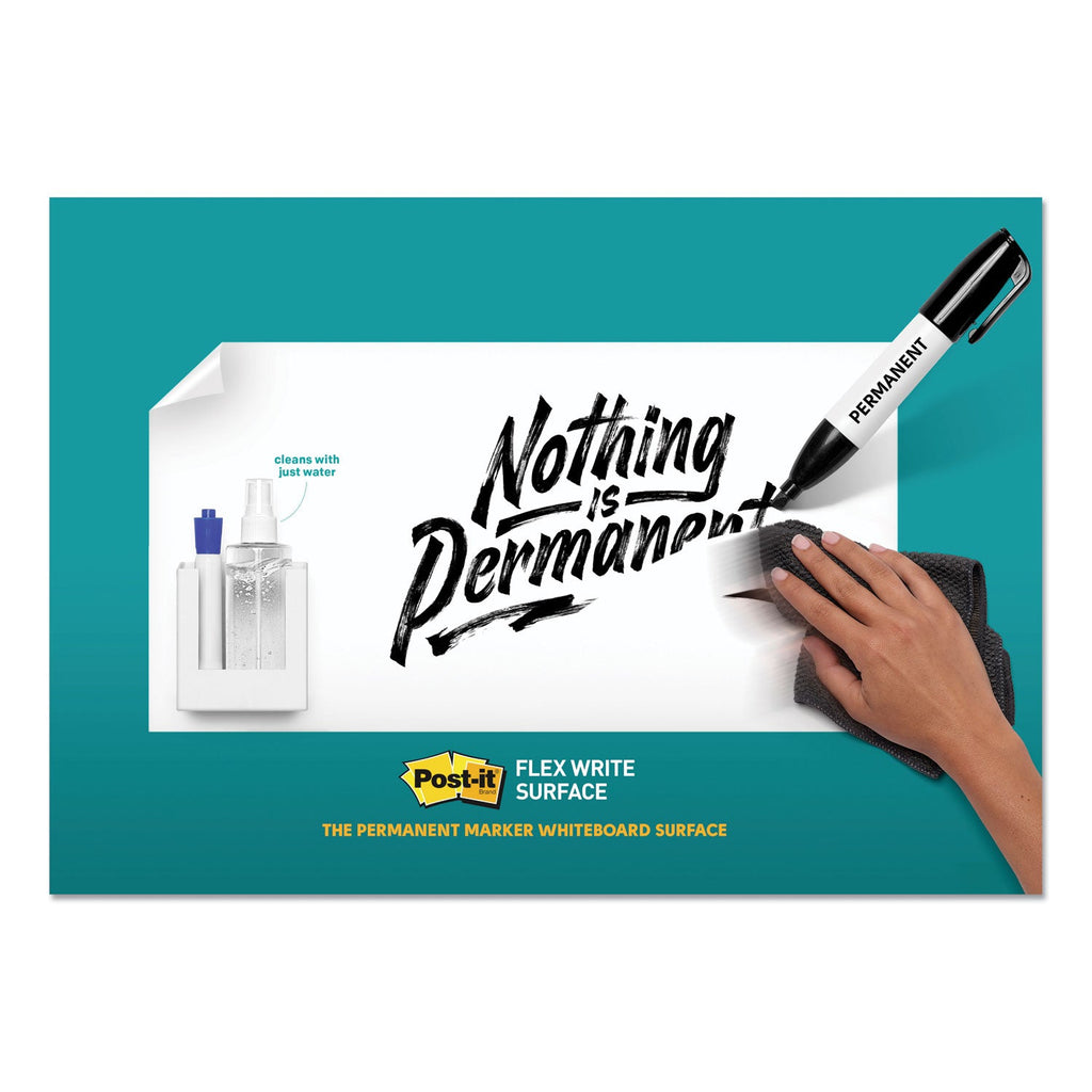 Post-it Flex Write Surface, 72" x 48", White