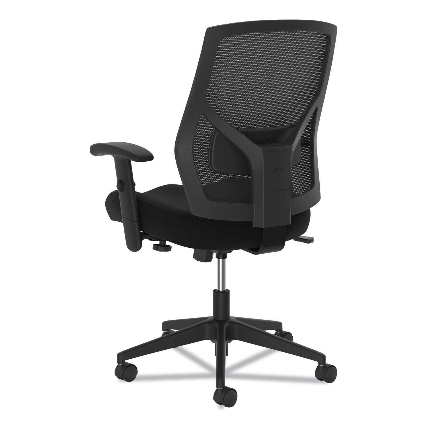 HON VL581 High-Back Task Chair, Supports Up to 250 lb, 18" to 22" Seat Height, Black