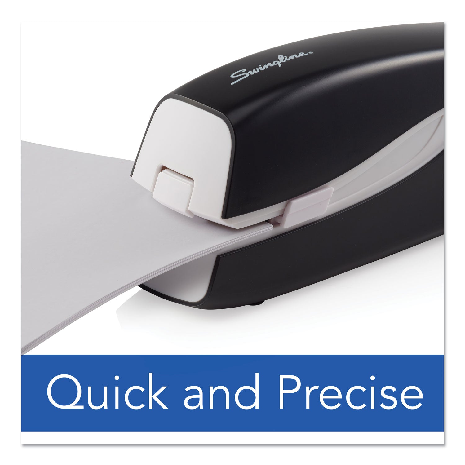 Swingline Portable Electric Stapler, 20-Sheet Capacity, Black
