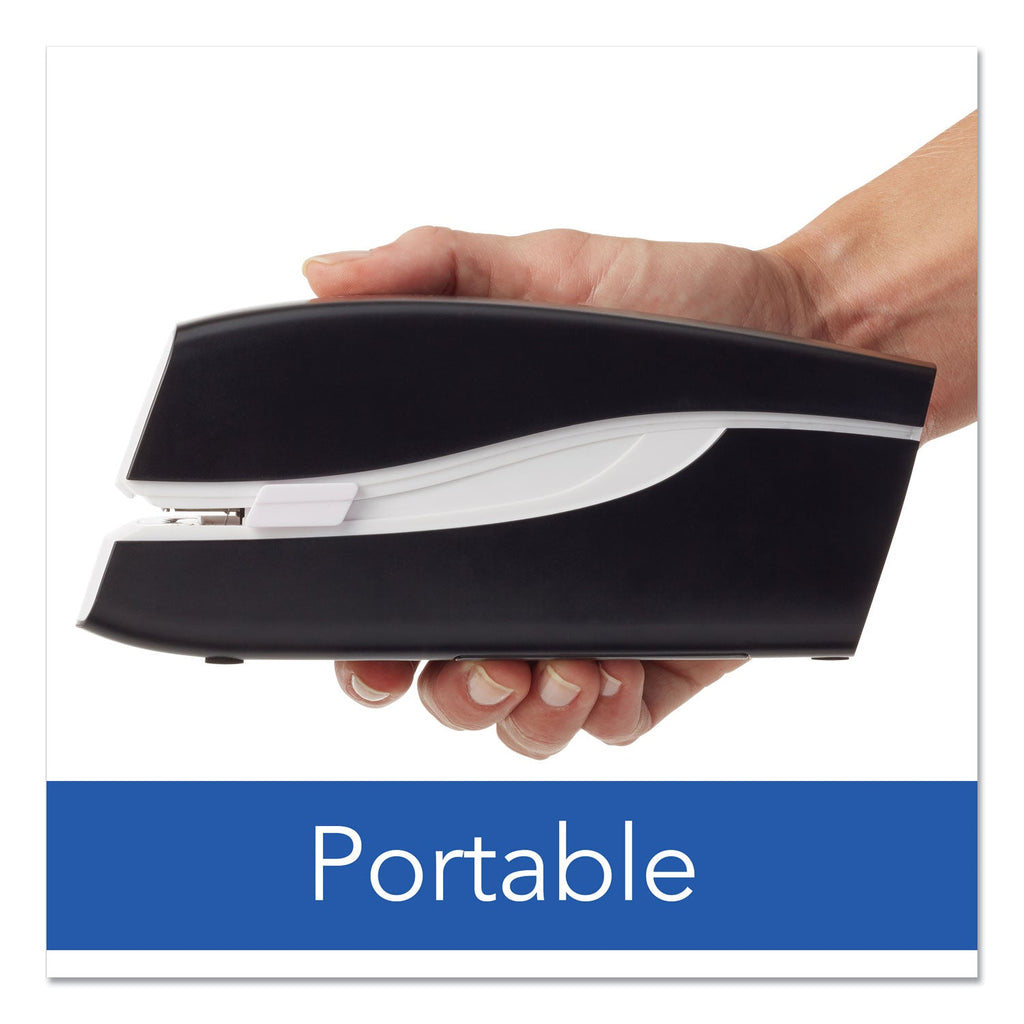 Swingline Portable Electric Stapler, 20-Sheet Capacity, Black