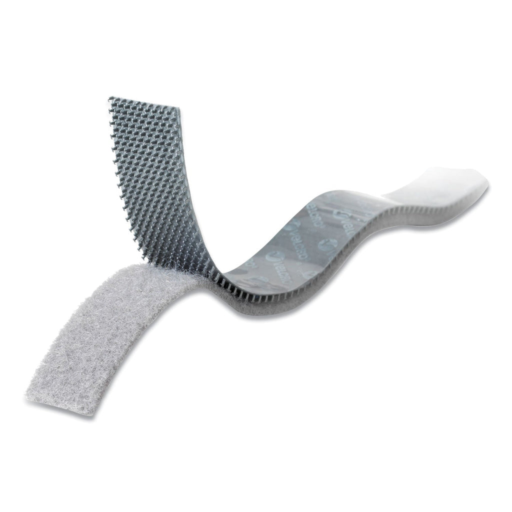 VELCRO Heavy-Duty Fasteners, Extreme Outdoor Performance, 1" x 10 ft, Titanium