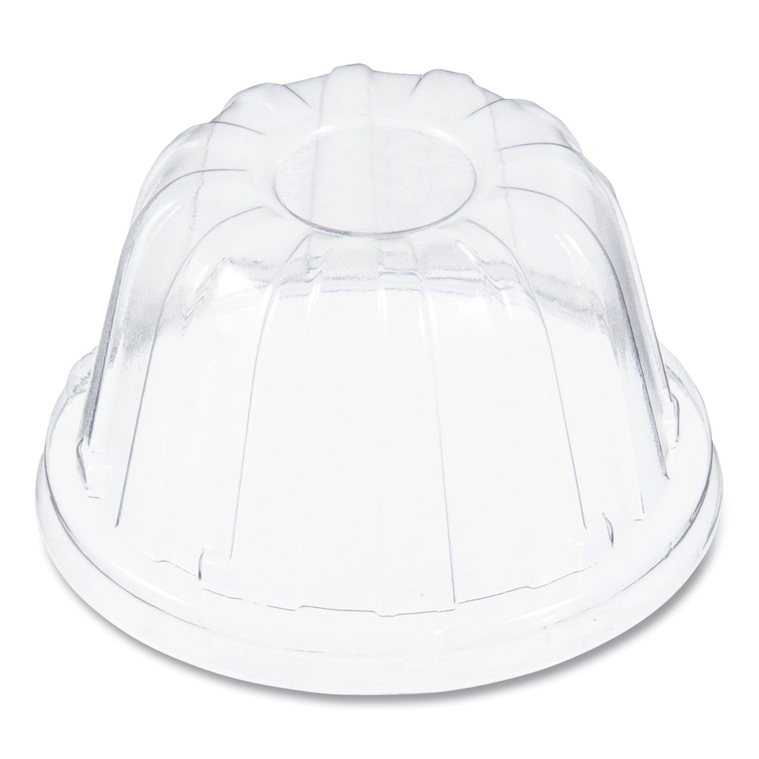 Dart D-T Sundae/Cold Cup Lids, Fits 6, 8, 12 oz Foam Cups, Clear, 50/Pack, 20 Packs/Carton