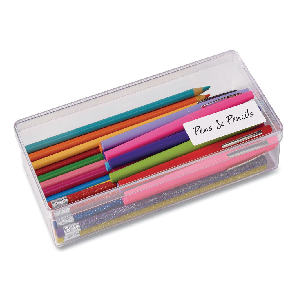 Avery Easy Peel White Address Labels w/ Sure Feed Technology, Laser Printers, 1 x 4, White, 20/Sheet, 250 Sheets/Box