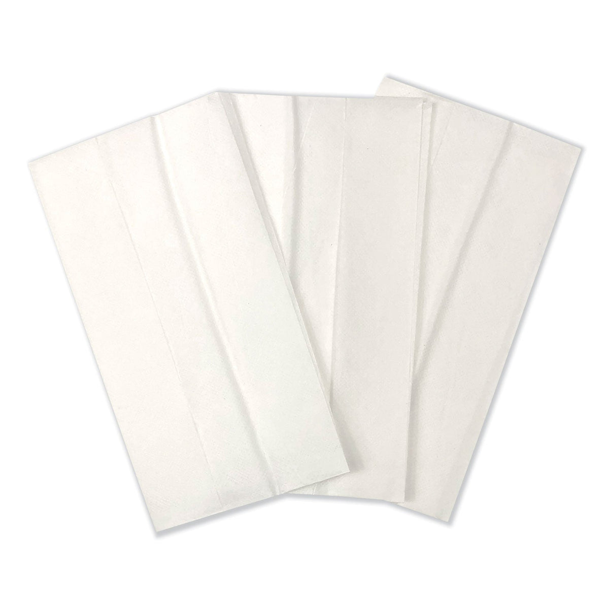 GEN Tall-Fold Napkins, 1-Ply, 7 x 13 1/4, White, 10,000/Carton
