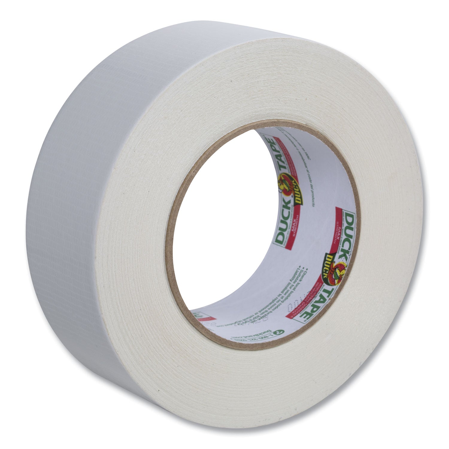 Duck MAX Duct Tape, 3" Core, 1.88" x 35 yds, White