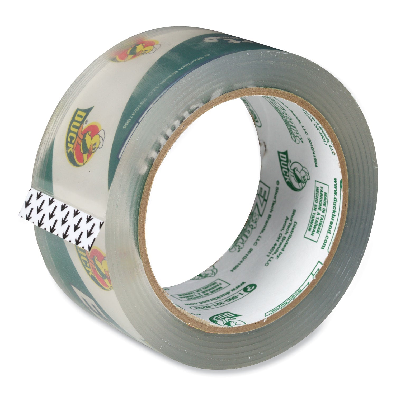 Duck EZ Start Premium Packaging Tape, 3" Core, 1.88" x 60 yds, Clear
