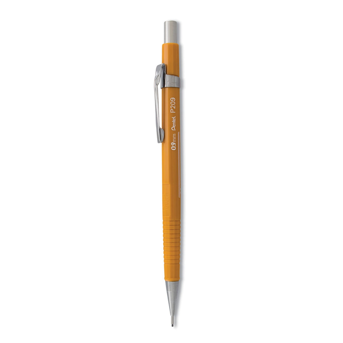 Pentel Sharp Mechanical Pencil, 0.9 mm, HB (#2.5), Black Lead, Yellow Barrel