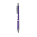 Pentel EnerGel Alloy RT Gel Pen, Retractable, Medium 0.7 mm, Violet Ink, Violet Barrel