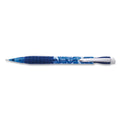 Pentel Icy Mechanical Pencil, 0.7 mm, HB (#2.5), Black Lead, Transparent Blue Barrel, 24/Pack