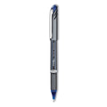 Pentel EnerGel NV Gel Pen, Stick, Bold 1 mm, Blue Ink, Blue Barrel, Dozen