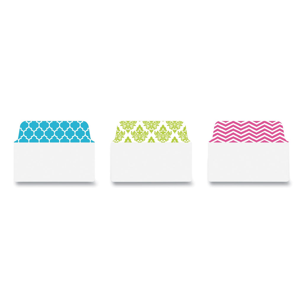 Avery Ultra Tabs Repositionable Tabs, Fashion Patterns: 2" x 1.5", 1/5-Cut, Assorted Colors, 24/Pack