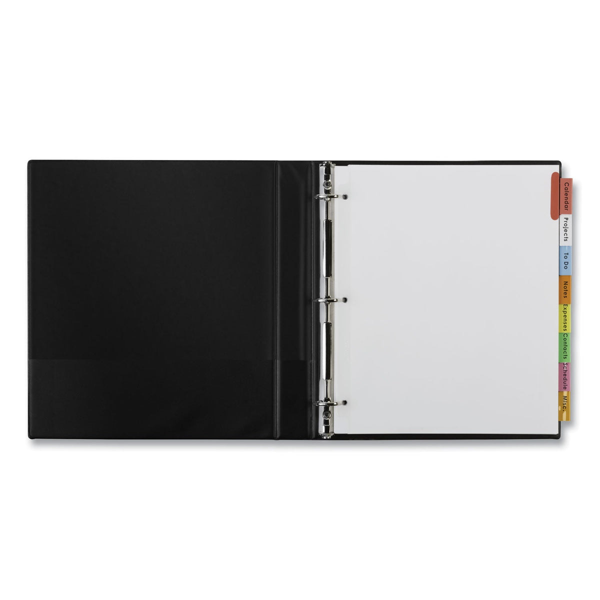 Avery Insertable Big Tab Dividers, 8-Tab, 11.13 x 9.25, White, Assorted Tabs, 1 Set