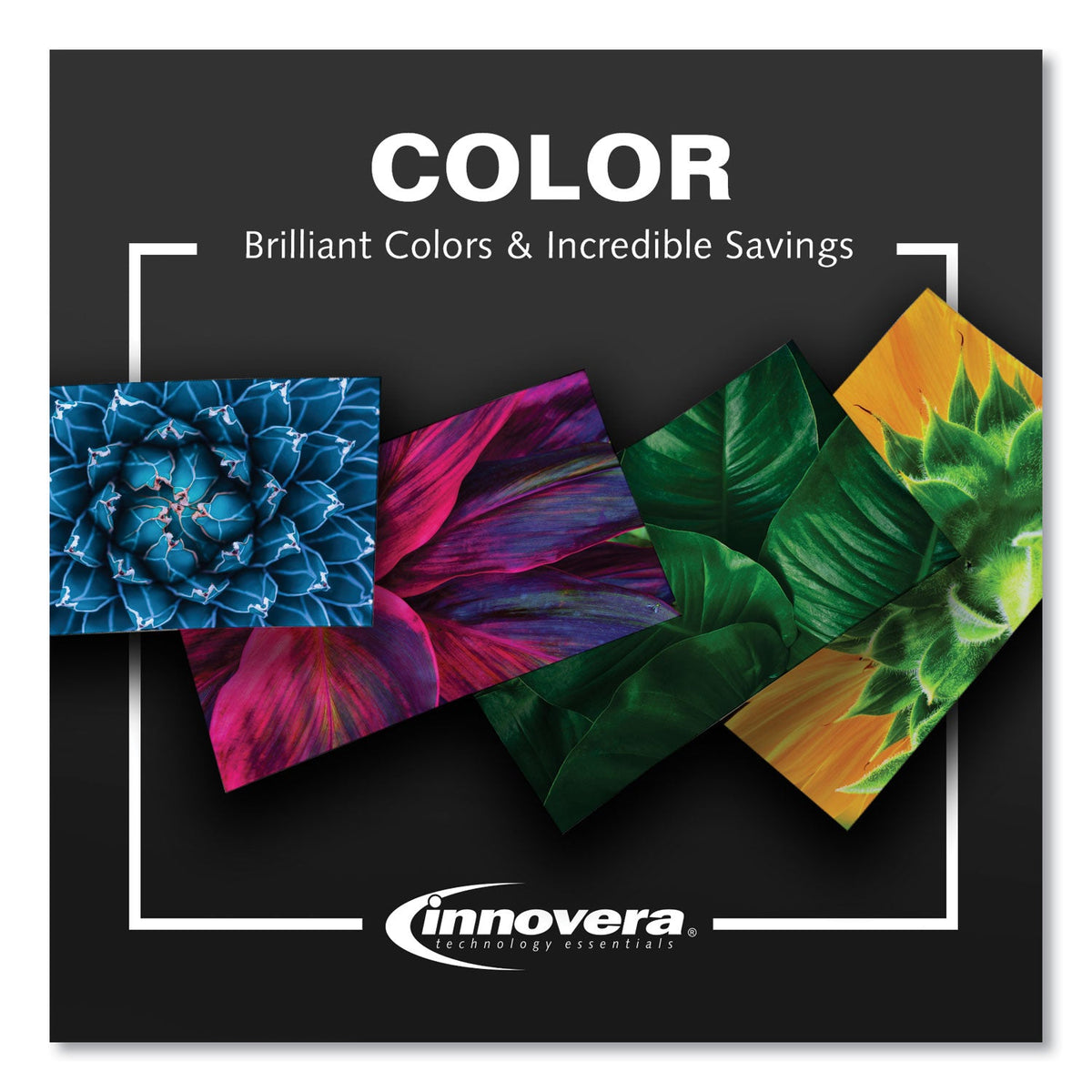 Innovera Remanufactured Cyan Toner, Replacement for 654A (CF331A), 15,000 Page-Yield