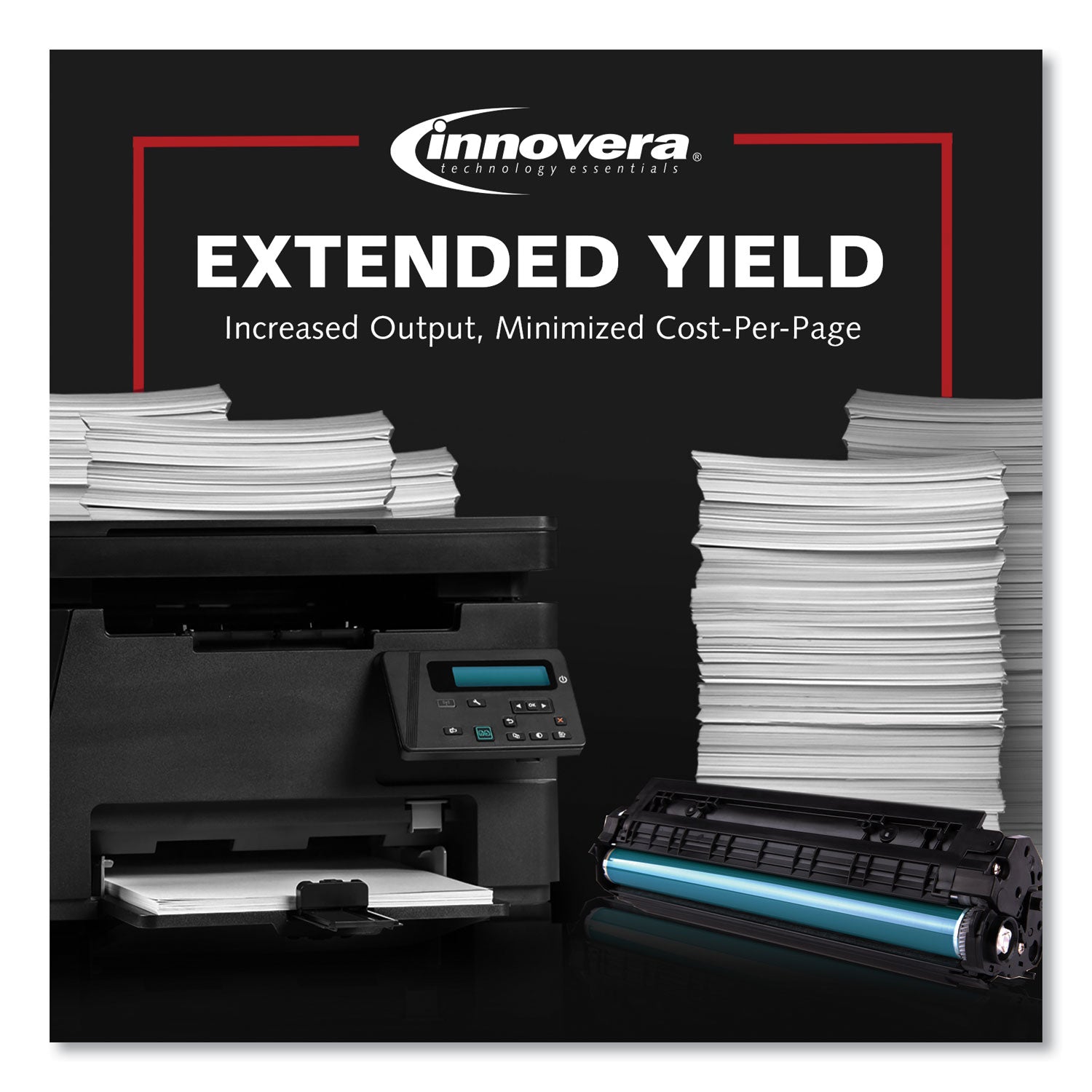 Innovera Remanufactured Black High-Yield Toner, Replacement for 310-8395, 8,000 Page-Yield