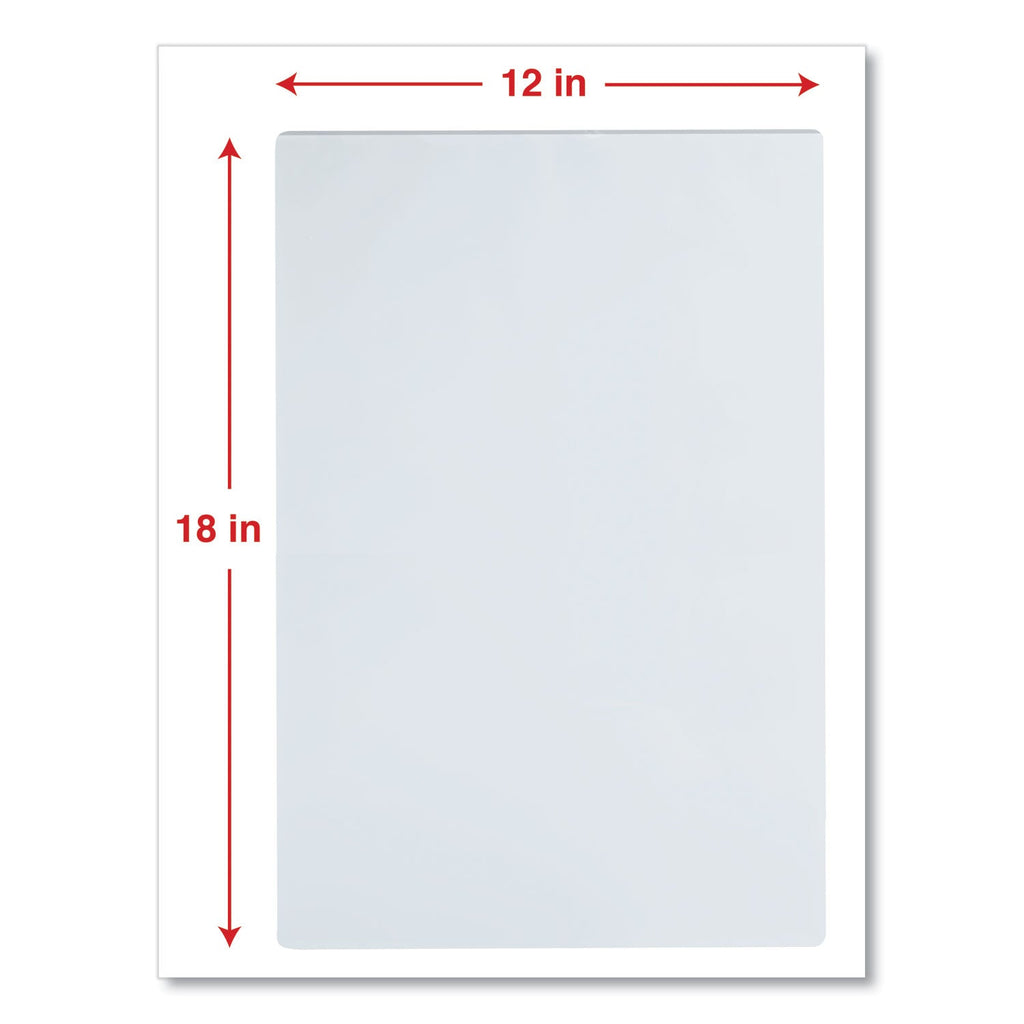 Universal Laminating Pouches, 3 mil, 18" x 12", Matte Clear, 25/Pack