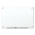 Quartet Brilliance Glass Dry-Erase Boards, 48 x 36, White Surface