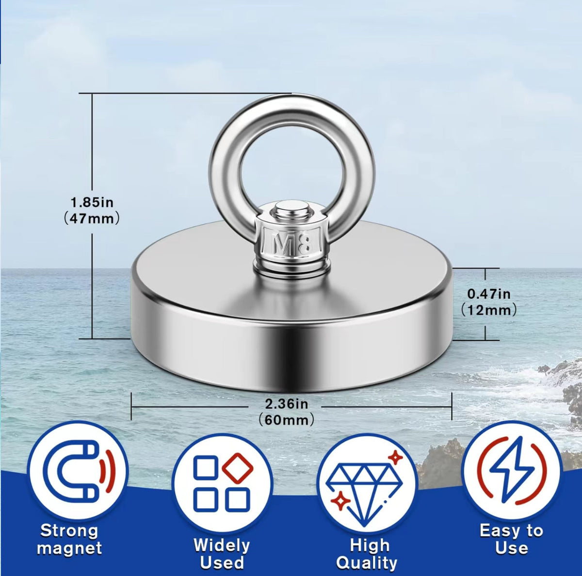 MagnaHook 350 Retrieval Magnet