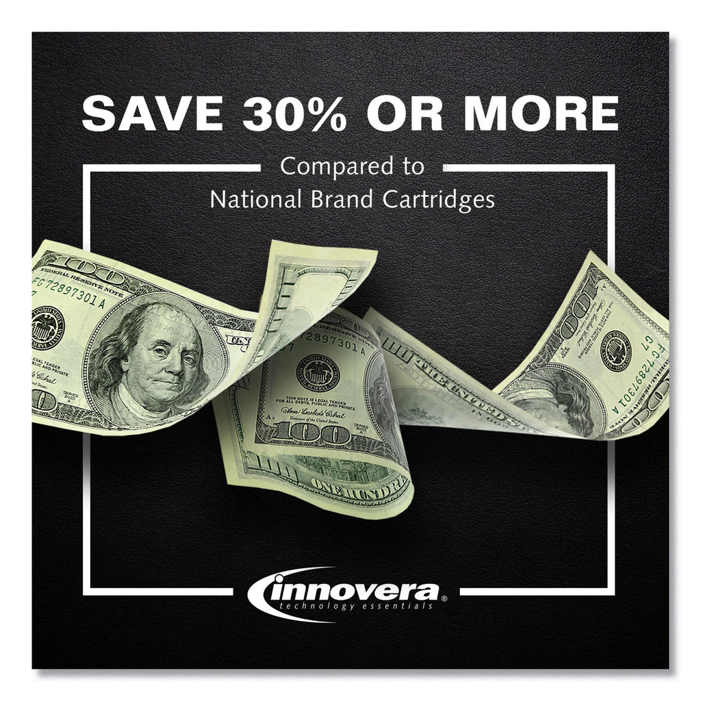 Innovera Remanufactured Black Toner, Replacement for 128A (CE320A), 2,000 Page-Yield