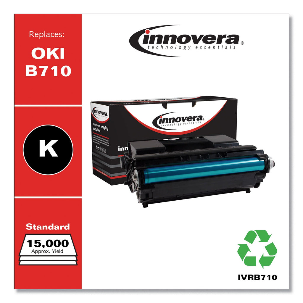 Innovera Remanufactured Black Toner, Replacement for 52123601, 15,000 Page-Yield