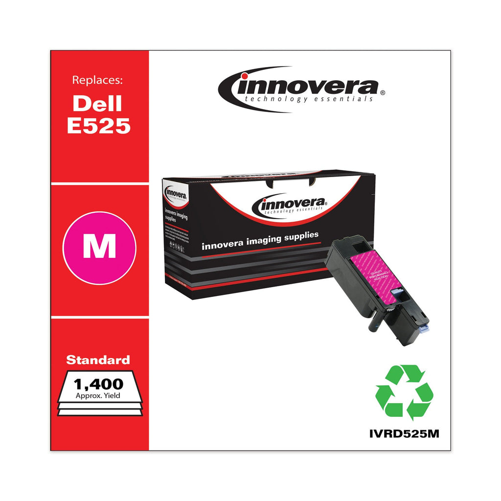 Innovera Remanufactured Magenta Toner, Replacement for 593-BBJV, 1,400 Page-Yield