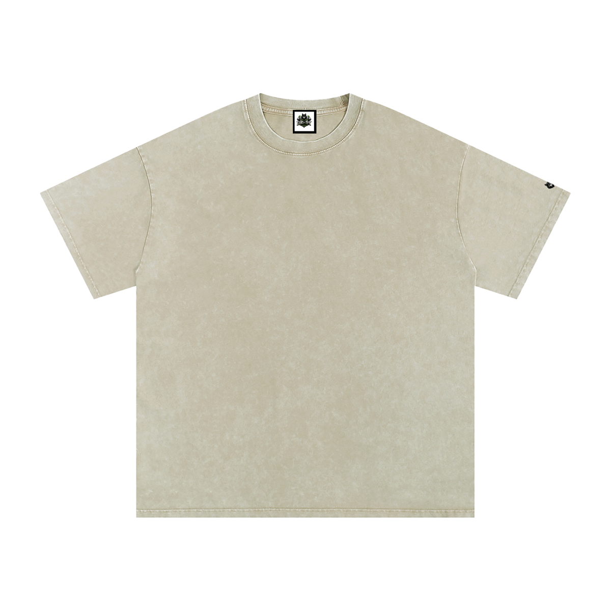 Loki & Ivy Snow Washed Oversized Cotton T-Shirt