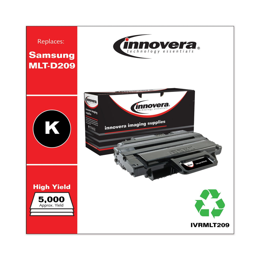 Innovera Remanufactured Black High-Yield Toner, Replacement for MLT-D209L, 5,000 Page-Yield