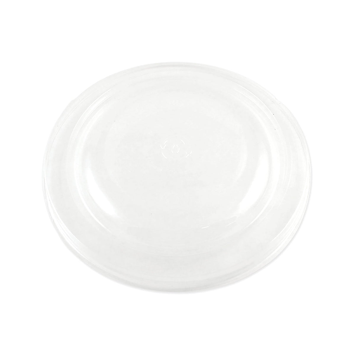 World Centric PLA Lids for Fiber Bowls, 7.5" Diameter x 1"h, Clear, Plastic, 300/Carton