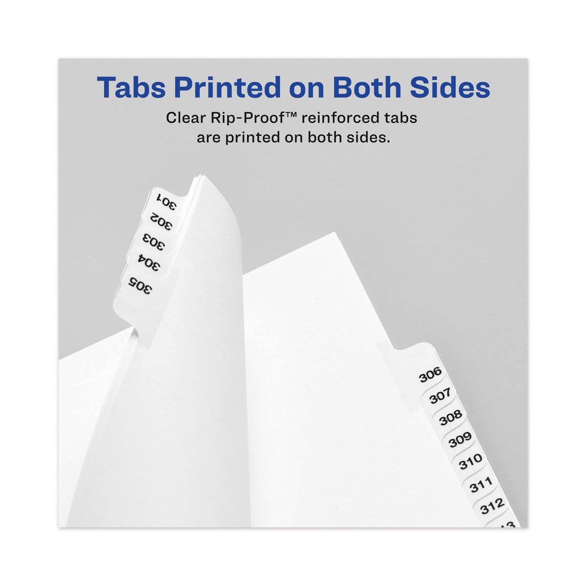 Avery-Style Preprinted Legal Bottom Tab Dividers, 26-Tab, Exhibit N, 11 x 8.5, White, 25/Pack