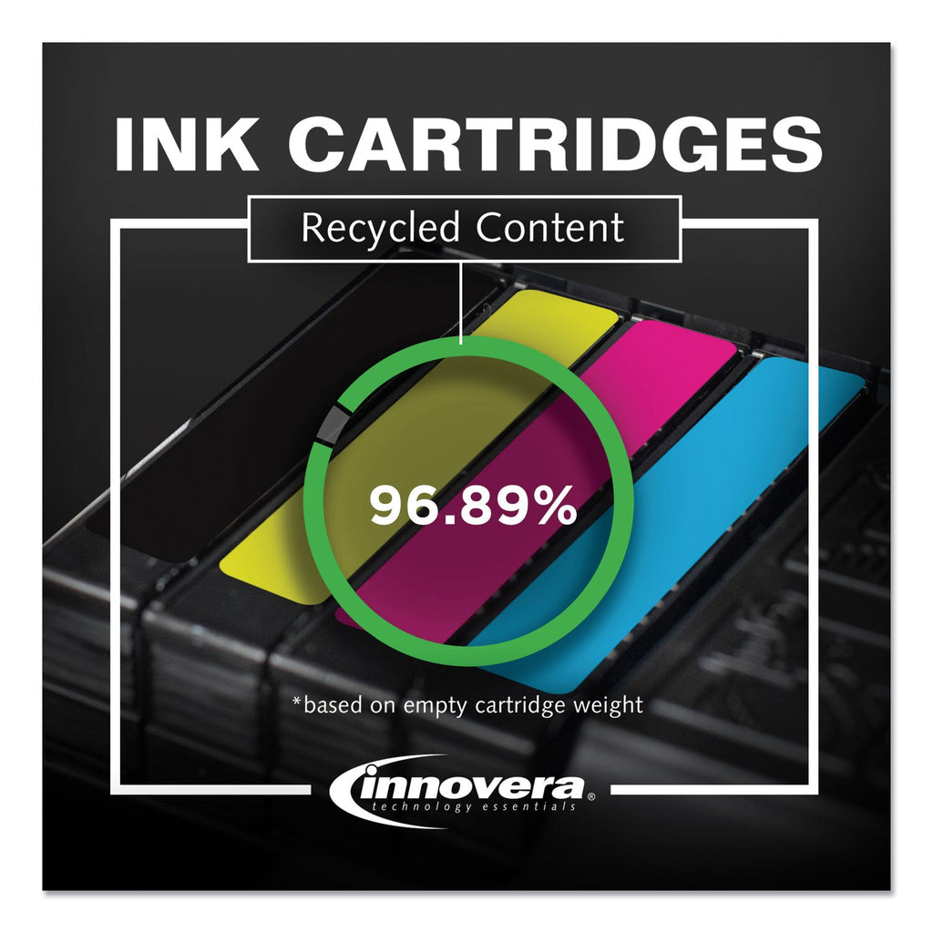 Innovera Remanufactured Black Ink, Replacement for CLI-221BK (2946B001), 3,425 Page-Yield