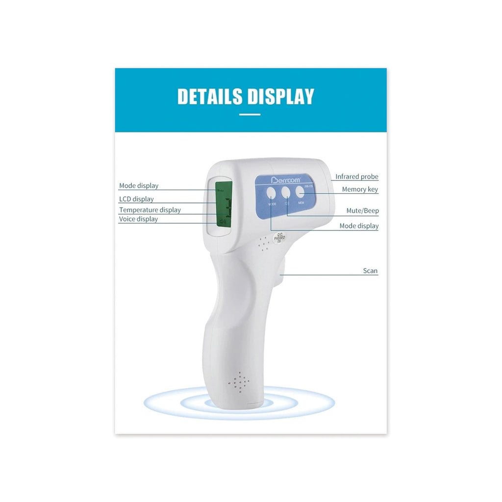 TEH TUNG Infrared Handheld Thermometer, Digital