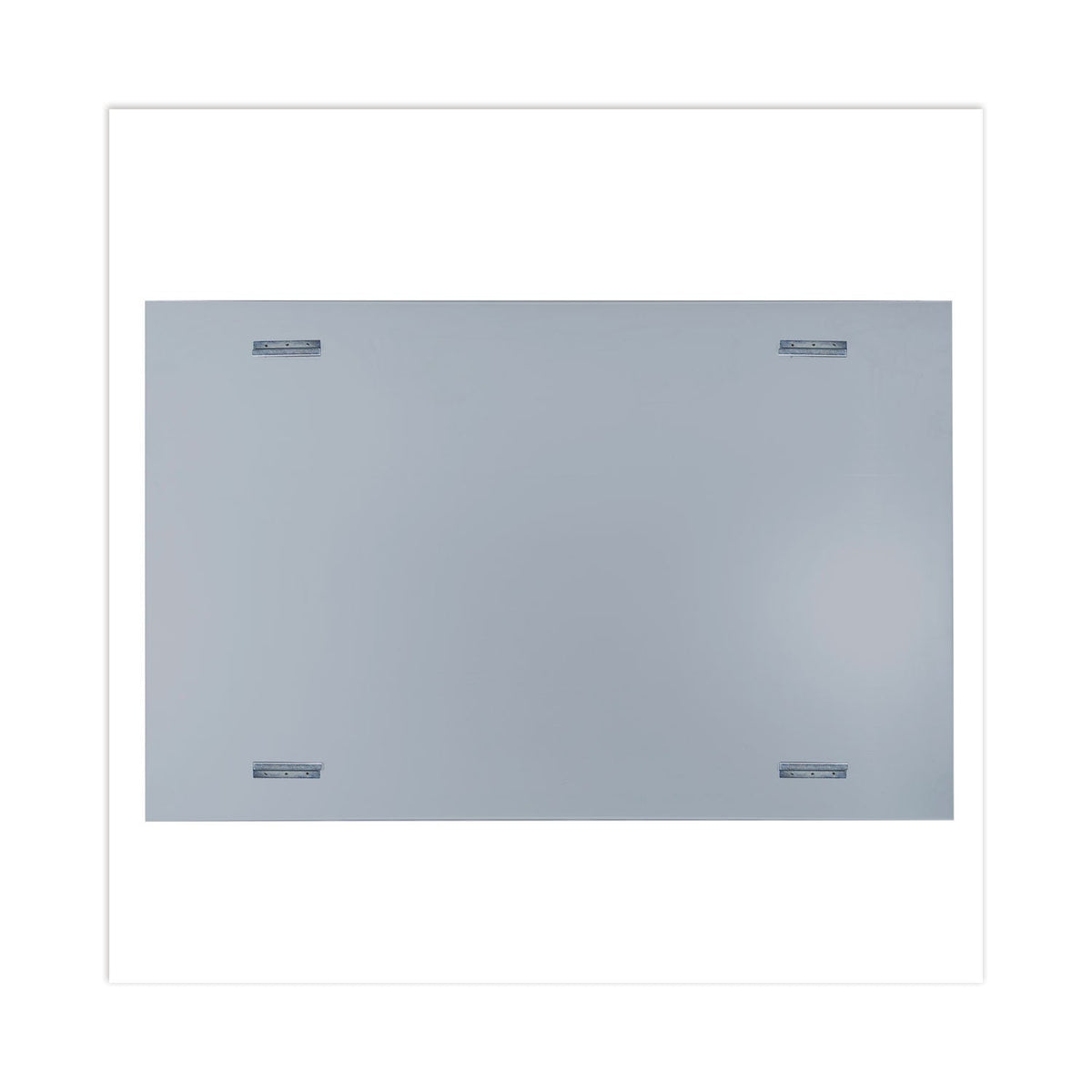 Universal Frameless Magnetic Glass Marker Board, 72" x 48", White